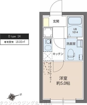 レピュア綾瀬レジデンスの物件間取画像